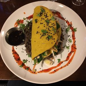 * at Cafe Roya in Beeston