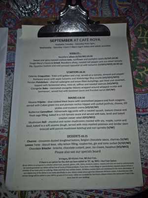  at Cafe Roya in Beeston