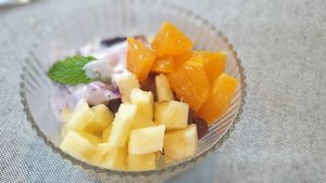 Desert at haha vegan Ryokan in Beechworth