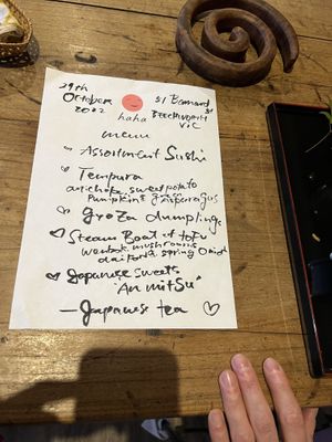   at haha vegan Ryokan in Beechworth