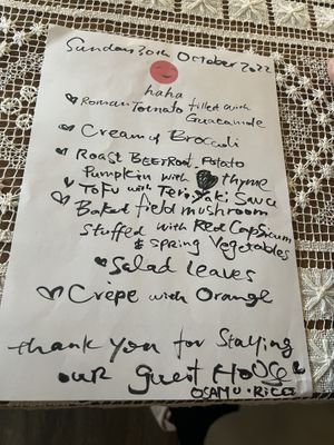   at haha vegan Ryokan in Beechworth