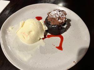 Chocolate cake   at Austral Hotel  in Korumburra