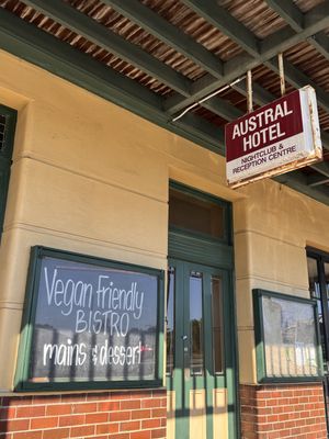 Front 💜  at Austral Hotel  in Korumburra