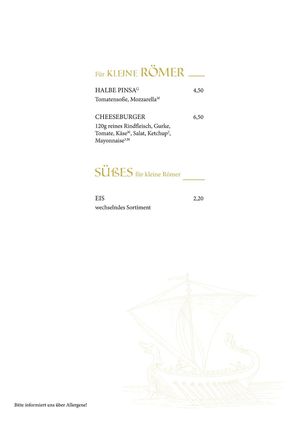 Kindergerichte at Pinsa Imperium in Bad Wildungen