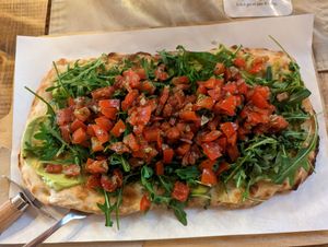 Pinsa Flamma at Pinsa Imperium in Bad Wildungen