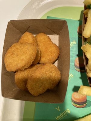 nuggets  at Vedang - green burger | Skyline Plaza in Frankfurt