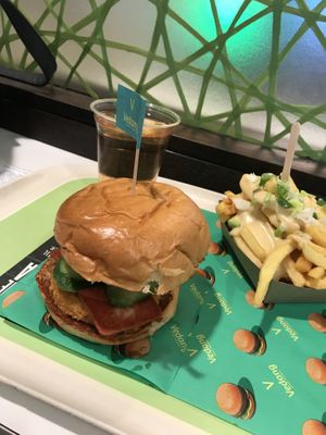   at Vedang - green burger | Skyline Plaza in Frankfurt