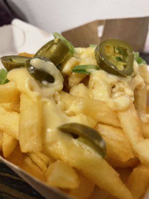 Chili cheese friess  at Vedang - green burger | Skyline Plaza in Frankfurt