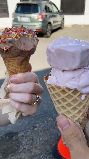   at Peewee's Ice Cream in Medford