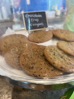 vegan cookies   at Peewee's Ice Cream in Medford