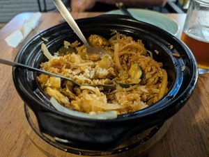 Tofu bibimbap at Restaurante Coreano Gangnam in Sevilla