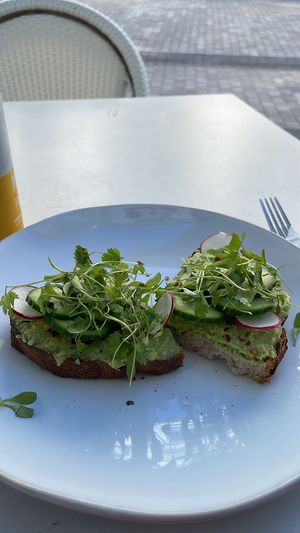 Avocado smash -really good  #Veganuary at Pura Vida in West Palm Beach