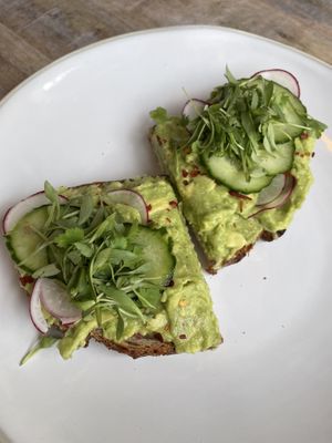 Avocado Smash #Veganuary at Pura Vida in West Palm Beach