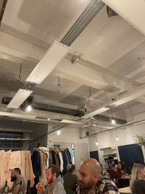 SlowBurn shares space with jeans factory at SlowBurn in East London