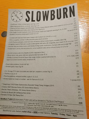  at SlowBurn in East London