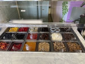 toppings   at Skinny D's Yogurt in Mill Creek
