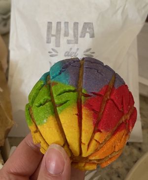 vegan concha!   at Hillcrest Farmer's Market in San Diego