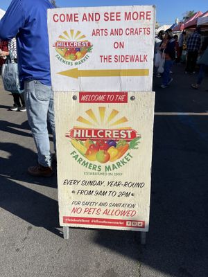sign #Veganuary at Hillcrest Farmer's Market in San Diego