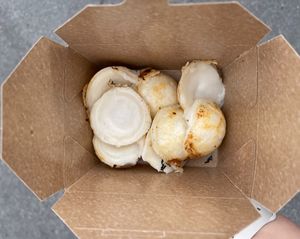 coconut Thai pancakes from coconut & co   at Hillcrest Farmer's Market in San Diego