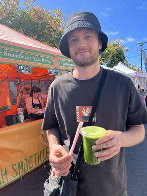   at Hillcrest Farmer's Market in San Diego