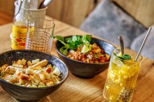 Lunch menu  at Mamafood in Prague