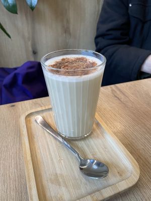 Pumpkin Spice Lattee  at Mamafood in Prague