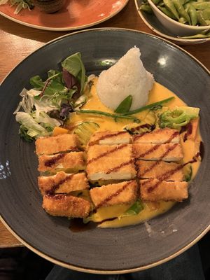 Creamy Curry with tofu (~16€)  at Citana in Bochum