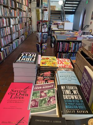   at Red Emma's Bookstore Coffeehouse in Baltimore