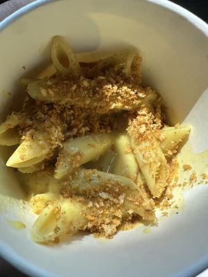 Mac & cheese  at Red Emma's Bookstore Coffeehouse in Baltimore