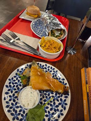 FOOD at Red Emma's Bookstore Coffeehouse in Baltimore