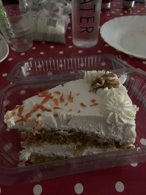  Vegan carrot cake   at Veggie Sue's in Salamanca