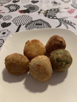 Croquetas variadas   at Veggie Sue's in Salamanca