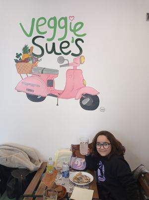 #Veganuary at Veggie Sue's in Salamanca