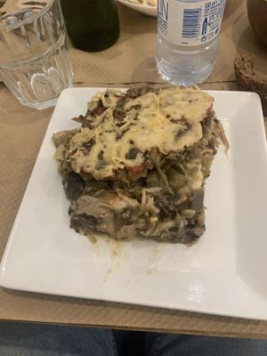 moussaka   at Veggie Sue's in Salamanca