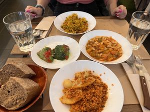   at Veggie Sue's in Salamanca