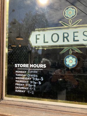 Hours - October 2023 at Floressa in Cleveland