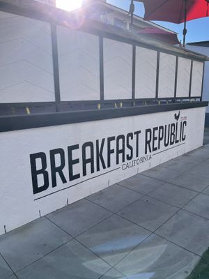 outside  #Veganuary at Breakfast Republic - Hillcrest in San Diego