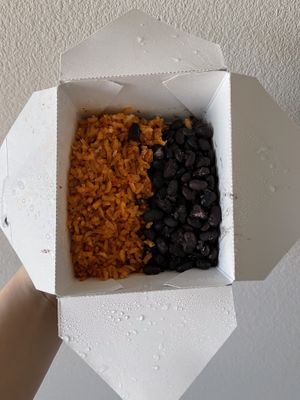 side of rice & beans  #Veganuary at Breakfast Republic - Hillcrest in San Diego