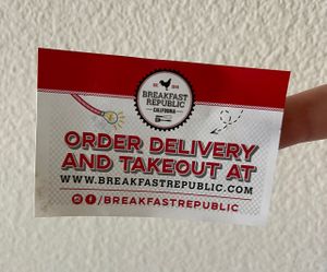 info about ordering  #Veganuary at Breakfast Republic - Hillcrest in San Diego