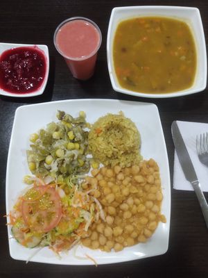 Lunch, September 2022 at Viva Mejor in Bogota