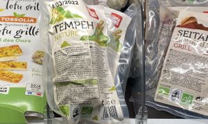 Many vegan groceries to choose from!  at Naturalia - 20 La Canebière in Marseille