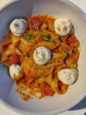 Pappardelle Rojo  at Mudra Express in Buenos Aires