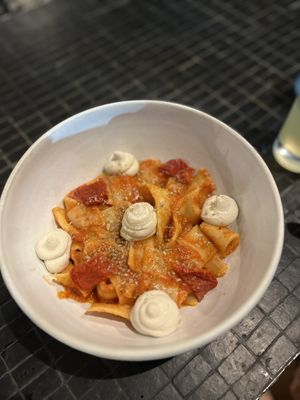 Papardelle Rojo 😋  at Mudra Express in Buenos Aires