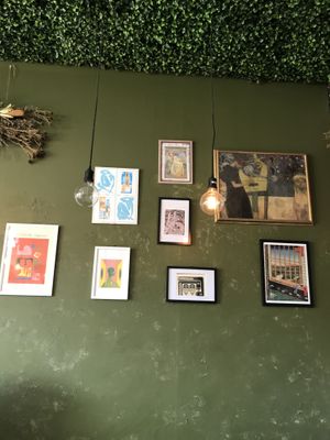 Art at Pancha Cafe in Hamilton
