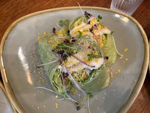 Caesar wrap  at Pancha Cafe in Hamilton