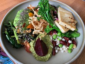 Super bowl. Super indeed!  at Pancha Cafe in Hamilton