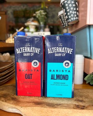 Alternative Milks at Pancha Cafe at Pancha Cafe in Hamilton