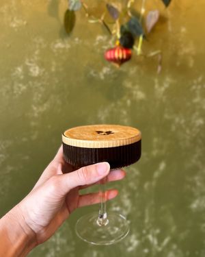 Espresso martini at Pancha Cafe in Hamilton