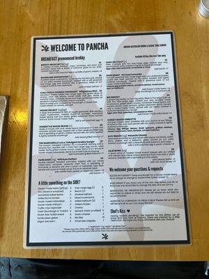   at Pancha Cafe in Hamilton