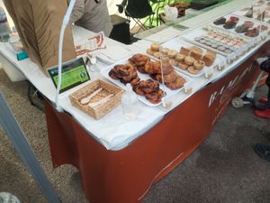 Stall at Bam Bam Vegan in Henley-on-thames